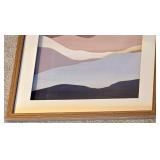 Fabric Media Framed Wall Art