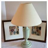 Pretty Table Lamp & Wall Art Options