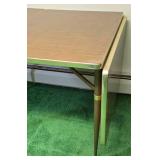 Mid-Century Modern Drop-Leaf Laminated Table