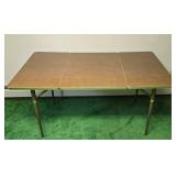 Mid-Century Modern Drop-Leaf Laminated Table