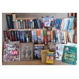 Large Collection of Soft & Hardcover Books