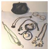 Eclectic Collection of Vintage Jewelry & Other Items