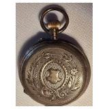 Small Pre-WWII Remontoir Cylindre 10 Pocket Watch