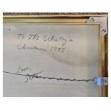 Three Framed & Matted Nature Photographs