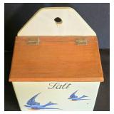 Vintage Bluebird Salt Cellar