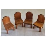 Wooden & Upholstered Dollhouse Furniture