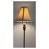Lovely Table Lamp with Beaded Shade