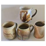 Artisan Pottery Grouping