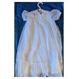 Beautiful Baptismal Gown. Bonnet & Booties
