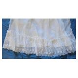 Beautiful Baptismal Gown. Bonnet & Booties