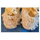 Beautiful Baptismal Gown. Bonnet & Booties