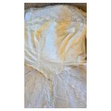 1960 Wedding Gown & Veils in Storage Box