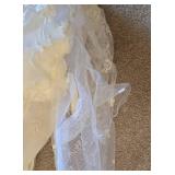 1960 Wedding Gown & Veils in Storage Box