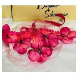 Three Vintage Black Pillbox Hat with Veil, Bird Cage Veil and More!