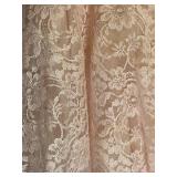 Pretty Pink Vintage Lace Dress with Headband