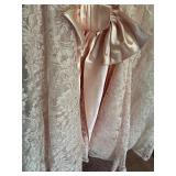 Pretty Pink Vintage Lace Dress with Headband