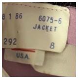 Two Piece Vintage Miss Elliette Dress and Jacket Size 8