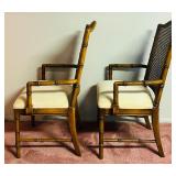 Vintage Dixie Tahiti Dining Table with Six Chairs