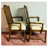 Vintage Dixie Tahiti Dining Table with Six Chairs