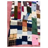 Vintage Handmade Crazy Quilt