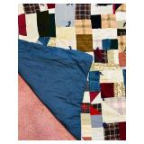 Vintage Handmade Crazy Quilt