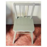Small Childs Chair Painted Gray