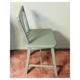Small Childs Chair Painted Gray