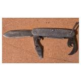 Vintage Pocket Knife & Tobacco Pipe Grouping