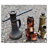 Set of Vintage Jacks & Accessories