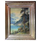 Collection of 3 Framed Landscape Artworks incl Claude Monet