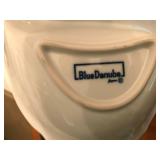 Blue Danube Porcelain Serving Bowl Set with Floral Designs