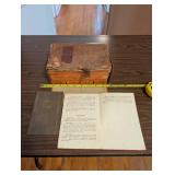 Antique Mahjong Set with Instruction Booklets in Original Box