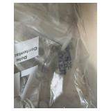 Kitchen Appliance Set: Aluminum Strainer, Braun Handblender, Osterizer Mini-Blend, Citrus Juicer