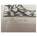 D.A.R. and Cat Limited Edition Framed Art Print by Nan Gabriel