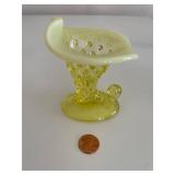 Set of 4 Hobnail Glass Vases in Assorted Colors - Fenton