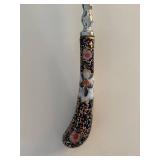 Imari Pattern Handle & English Stainless Steel Spoon with Box