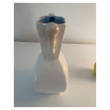 Collection of Vintage Ceramic Pieces: Royal Haeger Vase, Red Wing Vase, and Planter