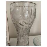 Lot of Glass Vases and a Decanter