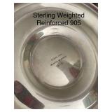 Pair of Sterling Weighted Reinforced Candle Holders