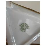 Pair of Hand-Painted Porcelain Vases with Floral Designs