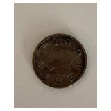 Vintage Collectibles Lot Including Monopoly Pieces and 1960 St. Paul Winter Carnival Button