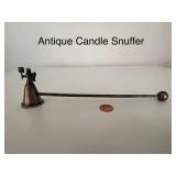 Mexican Sterling Silver Candle Snuffer with Figural Angel Motif