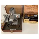 Vintage TDC Selectron Semimatic Projector with Kalart Editor Viewer Eight