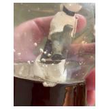 Lot of 3 Winter Wonderland Snow Globes with Music Feature