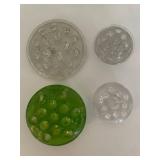 Collection of Vintage Glassware Items - Fenton and Others