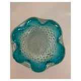 Vintage Collection of Assorted Art Glass and Porcelain Bowls and Ashtrays