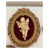 Collection of 11 Ornate Vintage Wall Plaques and Mirrors