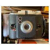 Vintage Camera and Accessories Collection including Brownie Starflash and Ansco Flash Clipper