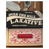 Vintage Miscellaneous Items Collection and  Vintage  Rolls Razor Strop Blade Sharpener