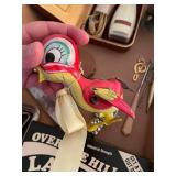 Vintage Miscellaneous Items Collection and  Vintage  Rolls Razor Strop Blade Sharpener